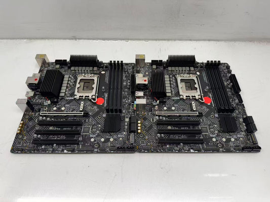 Lot of 2 *For Parts* MSI PRO B760M-VC WIFI BULK Motherboard DDR5 Intel No WIFI