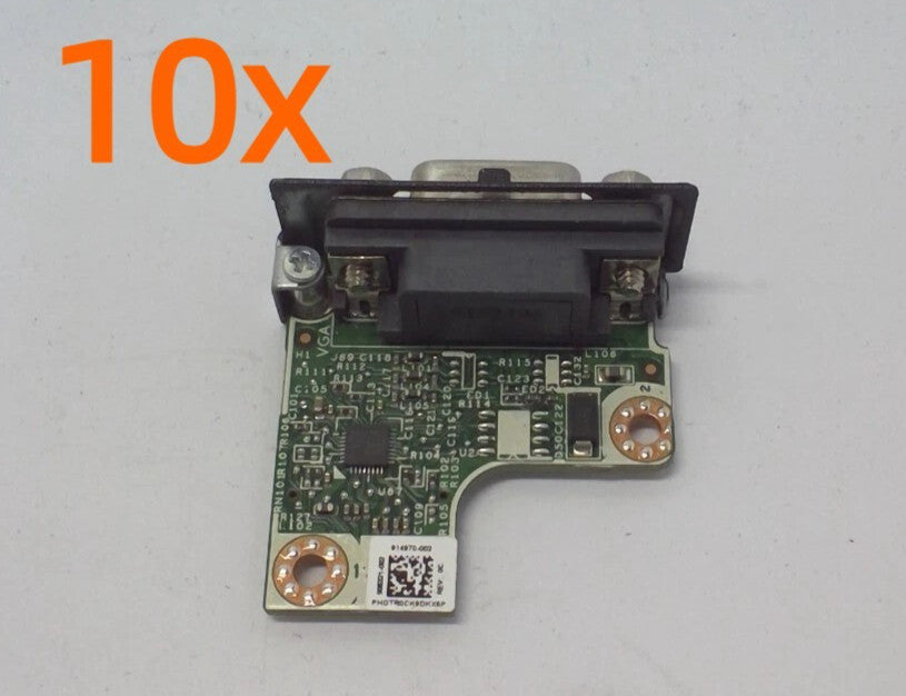 Lot of 10 HP 914970-002/1 VGA Board 400 600 800 G3 G4 G5 DM SFF MT VGA Board