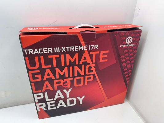Cyberpower Tracer III-XTREME 17R Intel i9-9980HK@2.4GHz 32G 1TB RTX 2070 *READ*