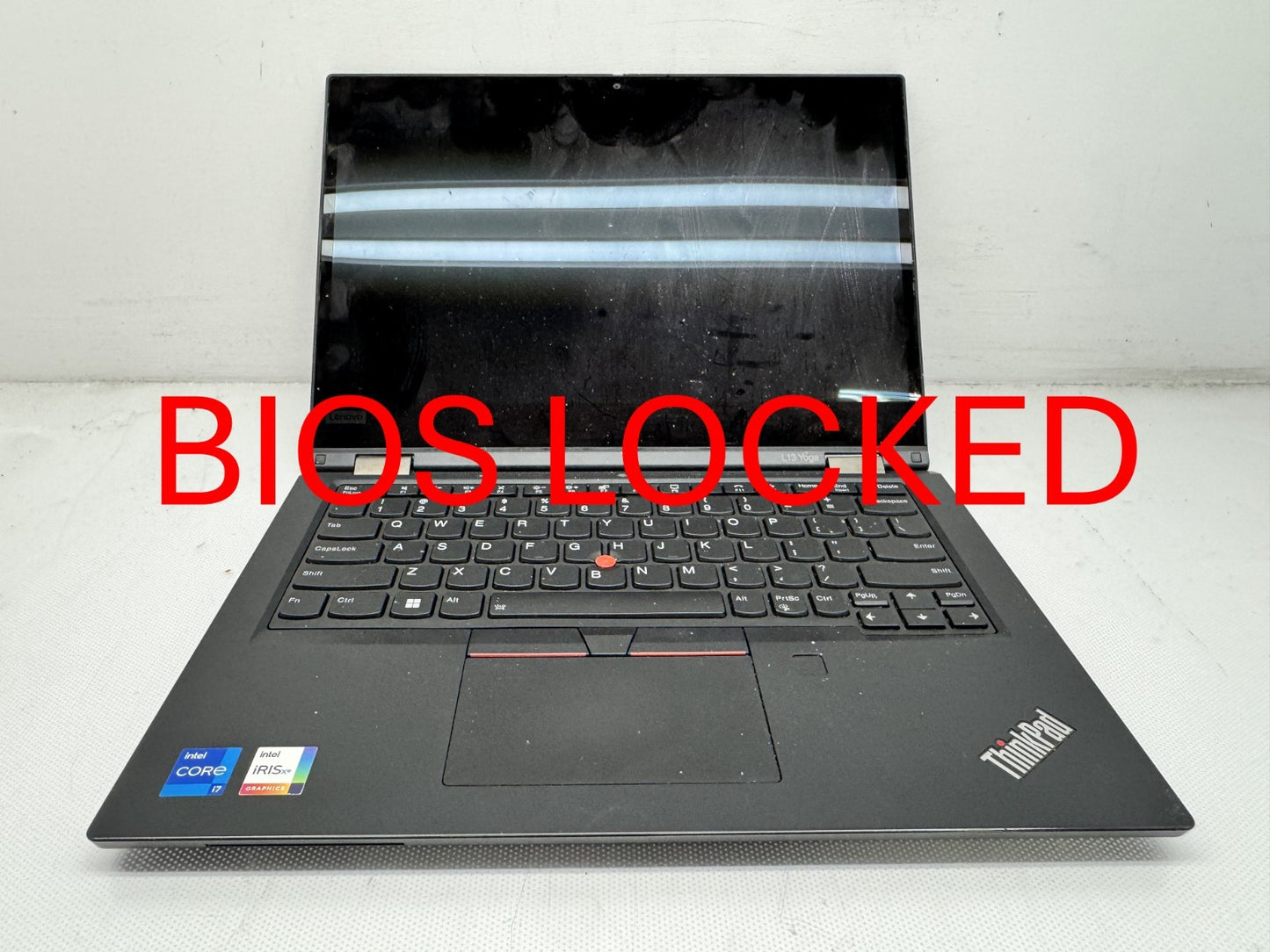 BIOS LOCKED Lenovo ThinkPad L13 Yoga Gen2 14" Intel i7-1165G7@2.8GHz 16GB *Read*