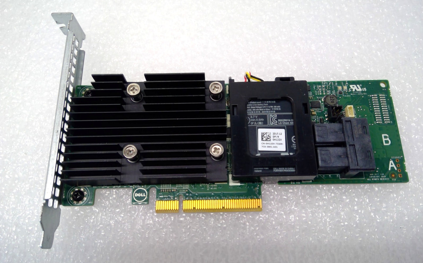 Dell PERC H730P 2GB SAS/SATA RAID Controller 0J14DC High bracket w/Battery