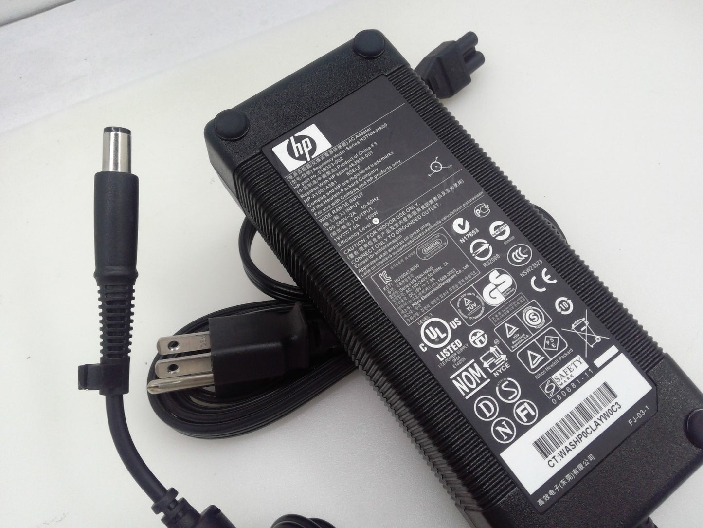 Genuine HP 150W 19V~7.9A HSTNN-HA09 463954-001 HP-A1501A3B1 Power Supply Adapter