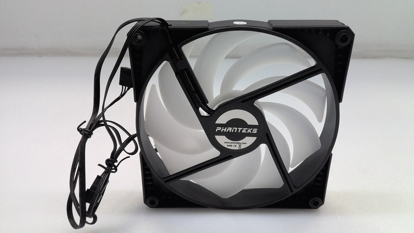 Phanteks Sk140  PWM FAN. D-RGB.  9 Blades PH-F140SK_DRGB_3P OPEN BOX