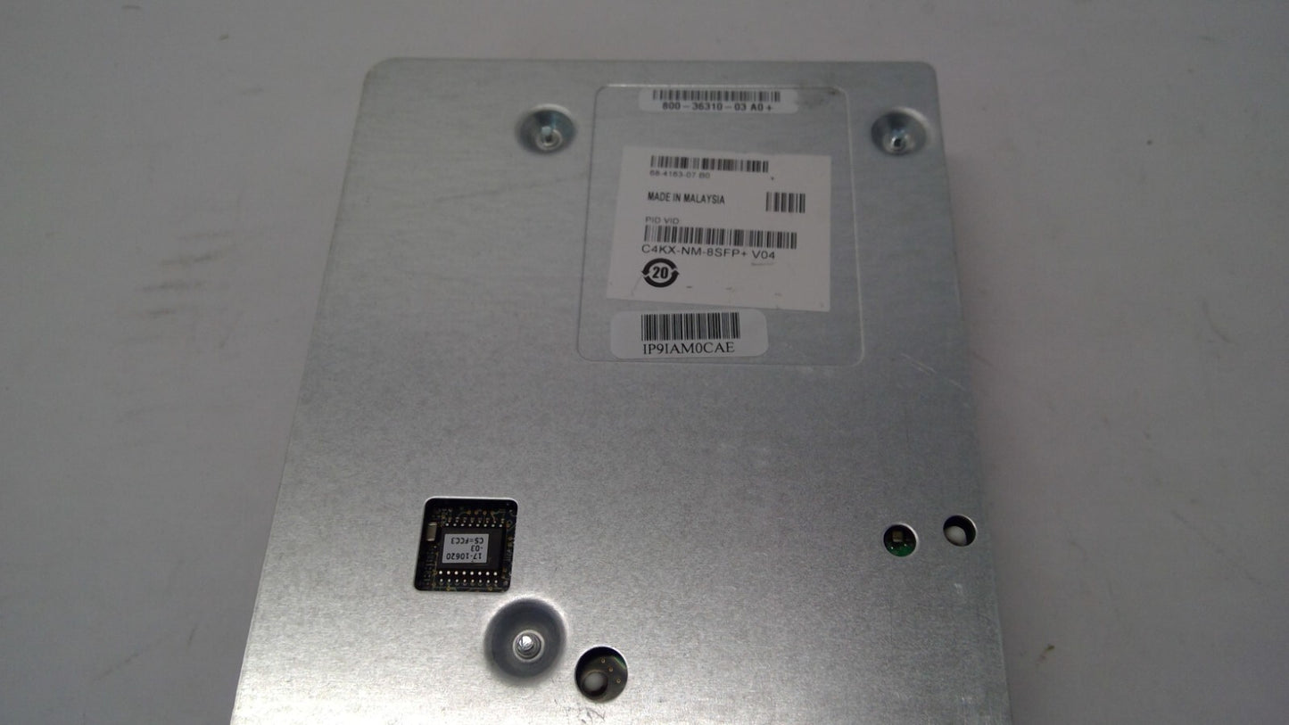 Cisco 8-Port SFP+ Switch Module C4KX-NM-8SFP+ 800-36310-03 for WS-C4500X-16SFP+
