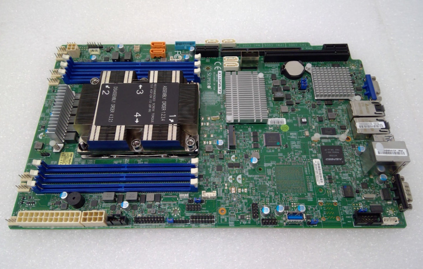 Supermicro X11SPW-TF LGA3647 DDR4 Server Motherboard W/Headsink -NO CPU
