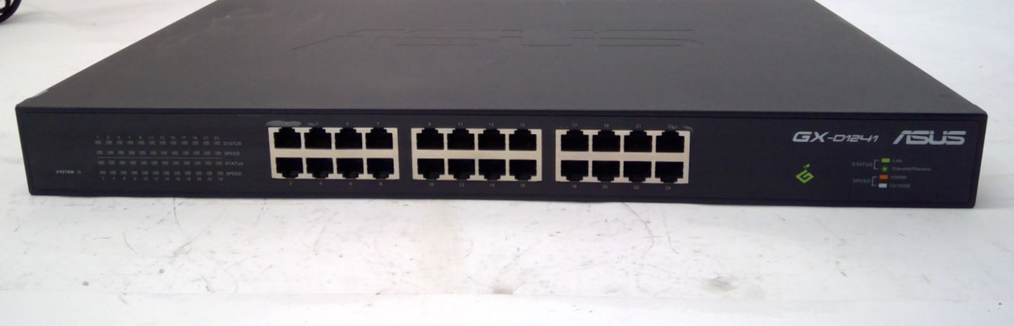 Asus GX-D1241 24-Port 10/100/1000 Gigabit Ethernet Switch