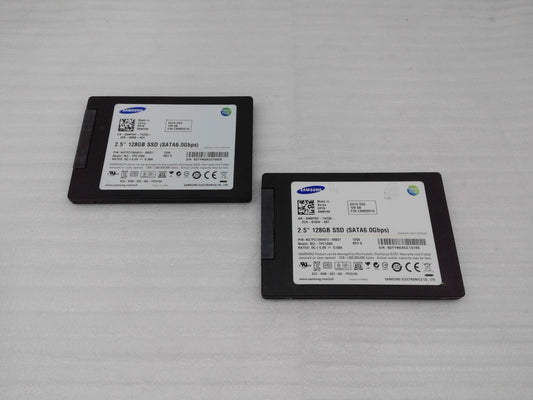 Lot of 2 Samsung 830 Series MZ-7PC128D 128GB 2.5" Solid State Drive Dell 0NMY6F