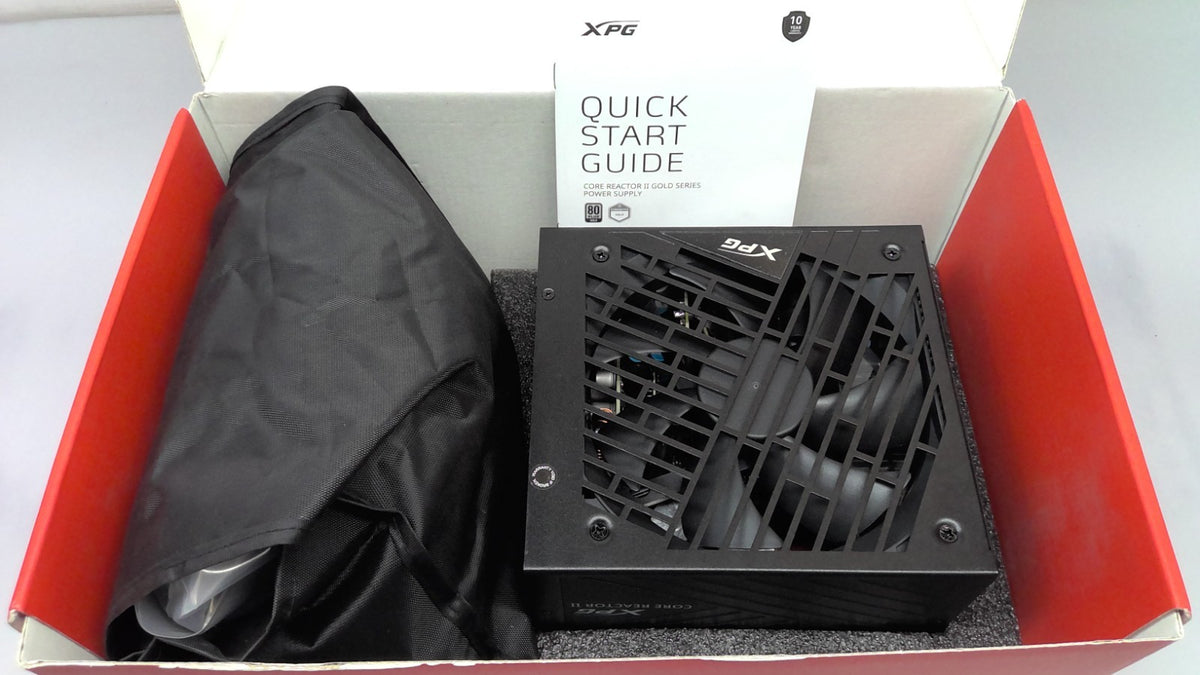 XPG Core Reactor II 1000W 80+ Gold Certified Full Modular ATX 3.1 PSU,Black