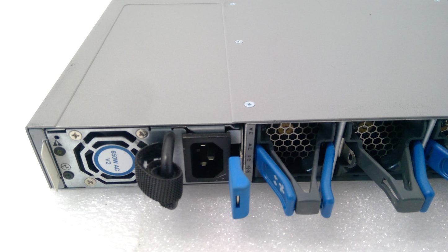 Cisco N9K-C93180YC-EX 48 Port Switch 2x PSU 4x Fans 6X 100Gb QSFP28 *Read*