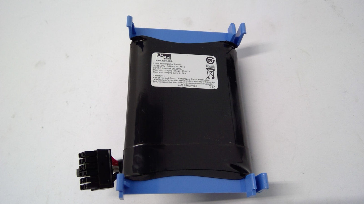 EMC 078-000-175-00 SGF002 714G 9.6V DC Rechargeable Battery for Isilon A200 H500