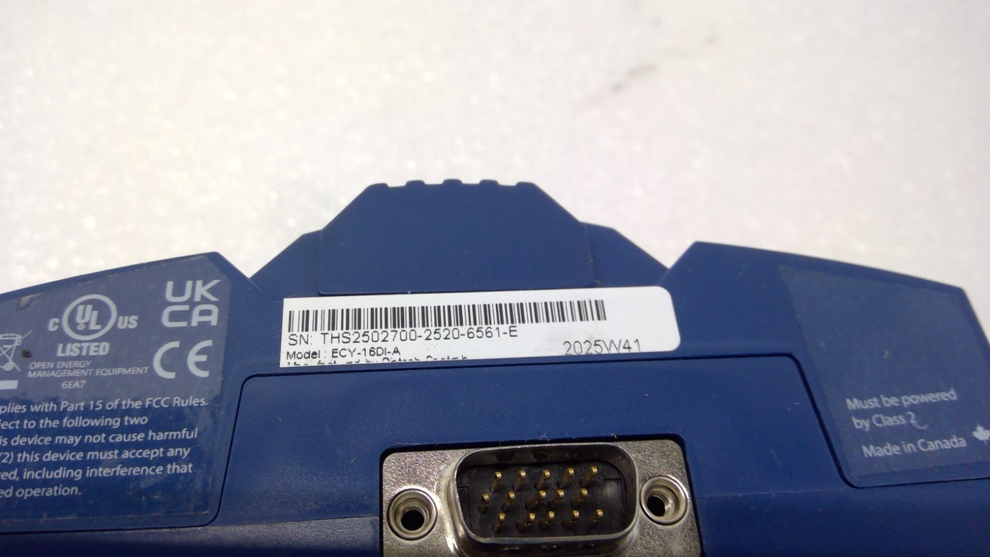Distech Controls ECLYPSE 16 Point Input Extension Module ECY-16DI -A