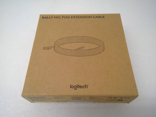 Brand New Logitech Rally Mic Pod Extension Cable 952-000047