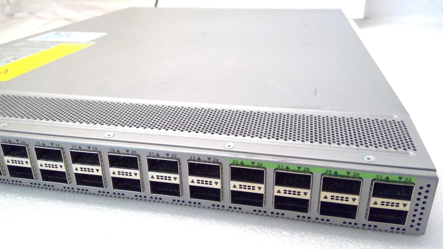 CISCO NEXUS N9K-C9332C NETWORK SWITCH 32-Port 10/100G