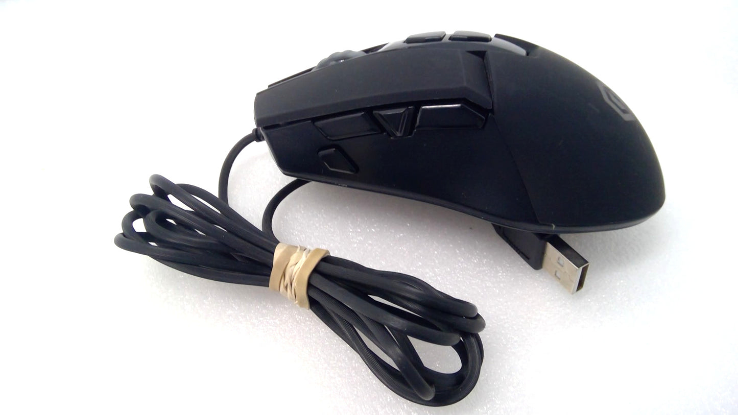 CyberPowerPC Elite M1-131 Wired USB Optical Gaming Mouse 8200 DPI Black