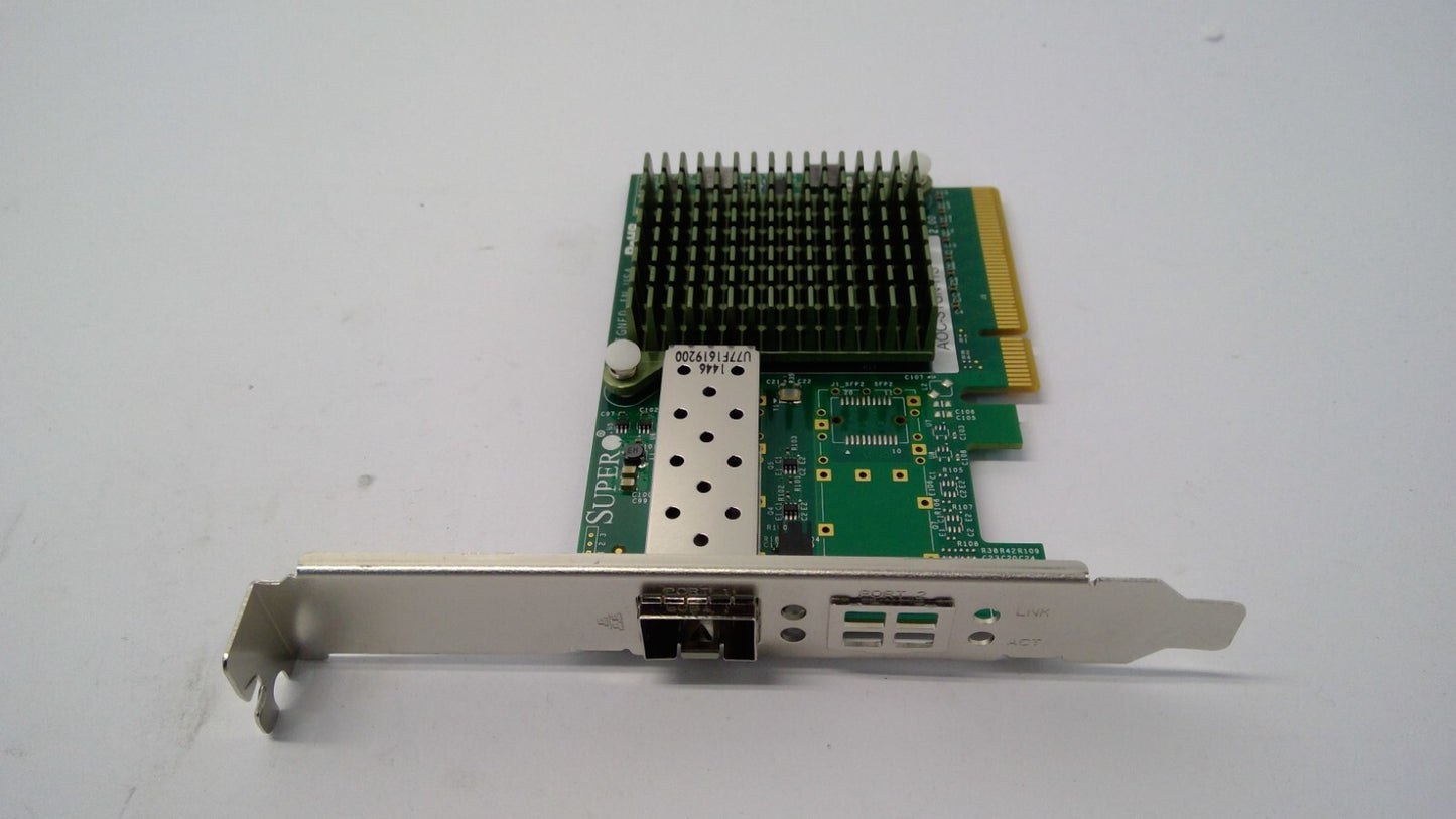 Supermicro AOC-STGN-i1S 1-Port 10G SFP+ Ethernet Controller Card Rev 2.00
