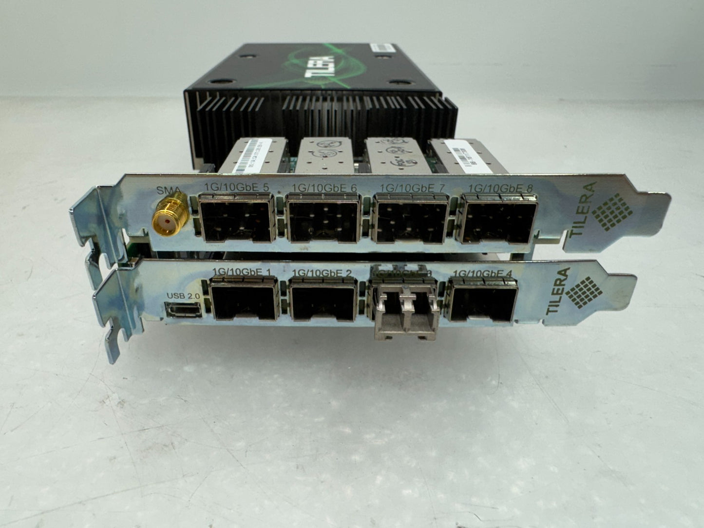 Tilera GPU 1Ghz 16GB 8X10GB EMP-125-00301 SFP+ PCIE Card