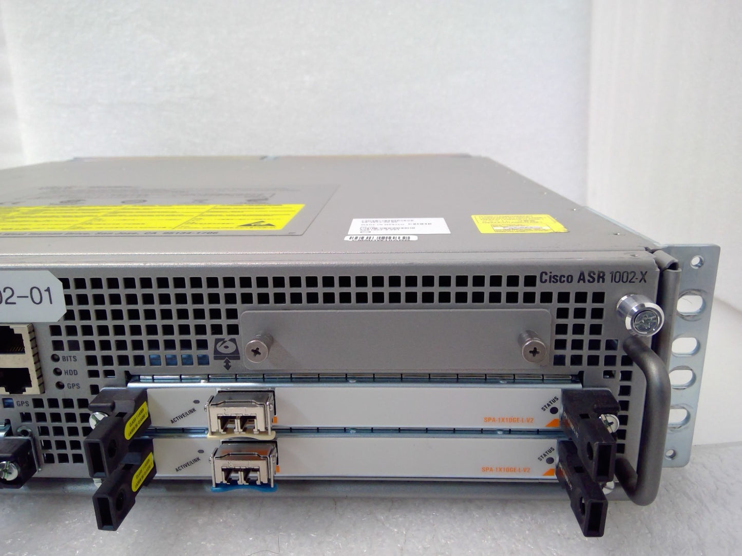Cisco ASR1002-X Router  Dual ASR1002-PWR-AC, 3x SPA-1x10GE-L-V2