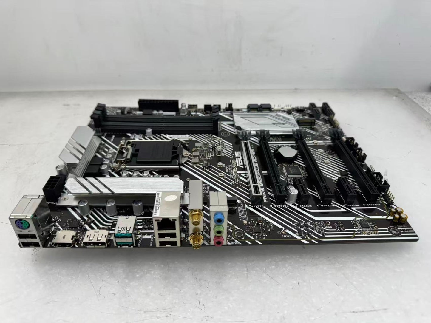 ASUS PRIME B560-PLUS AC-HES ATX motherboard with PCIe 4.0 Intel LGA 1200 socket