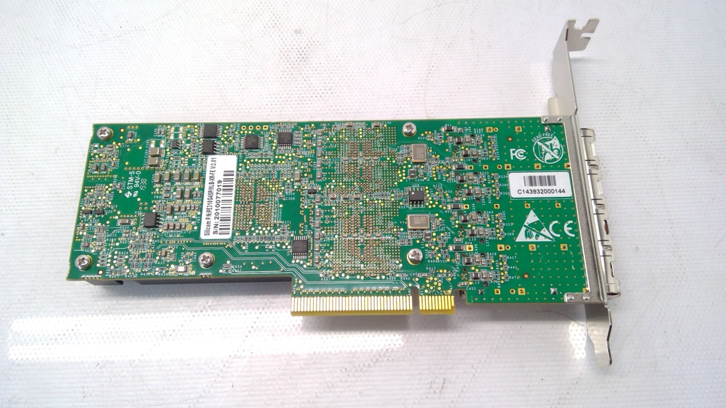 Silicom 10Gb 4-Port SFP+ Network Server Adapter Card PE310G4SPI9LB-XR-FE