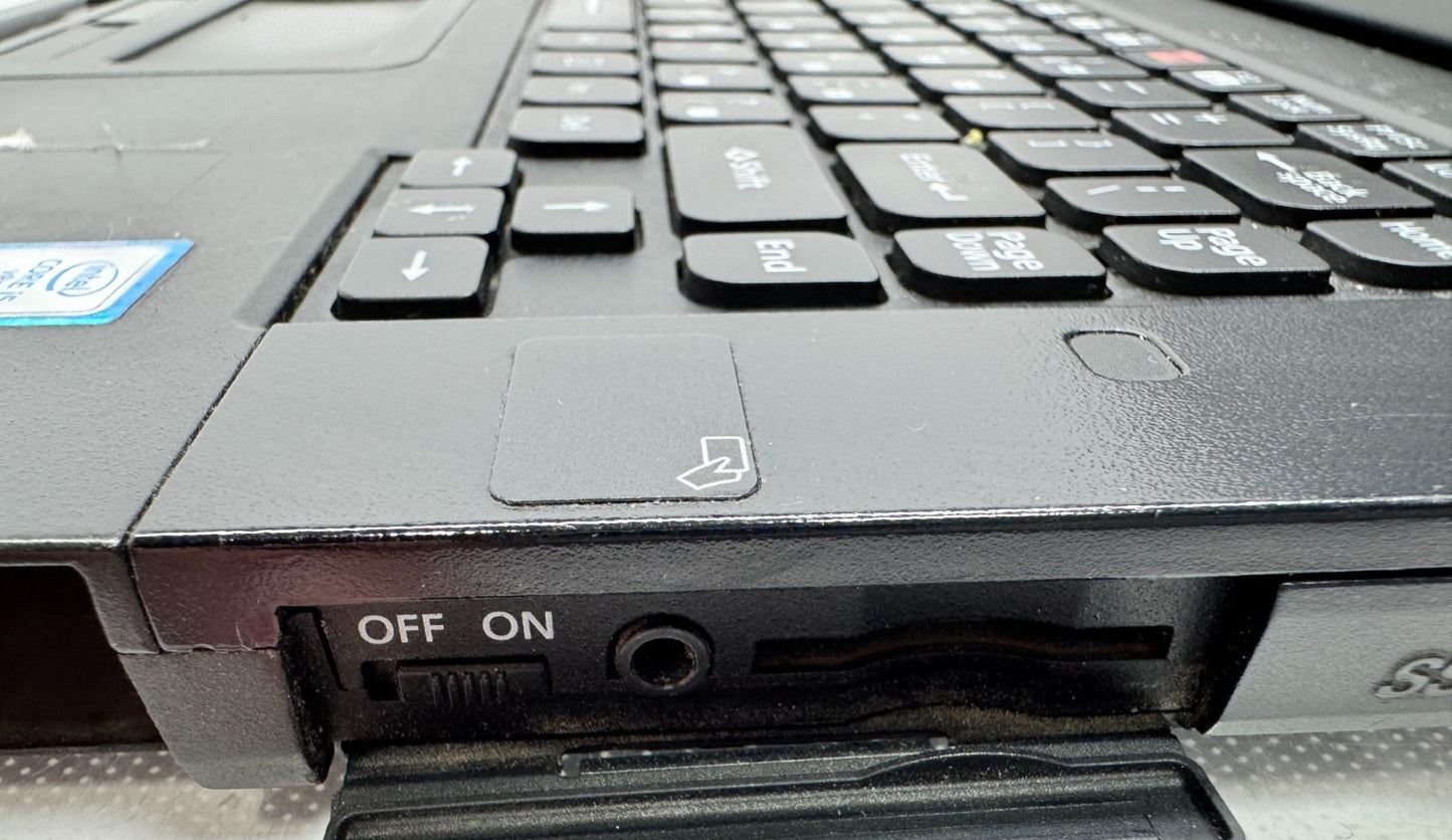 Toughbook CF-54 FHD Touch i5-6300U@2.4GHz 8G RAM NO SSD NoAC W/Diskreader *READ*