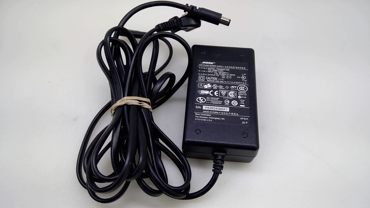 Genuine Bose PSM36W-208 SoundDock AC Adapter ±18V 1A 309612-001 Round Plug OEM