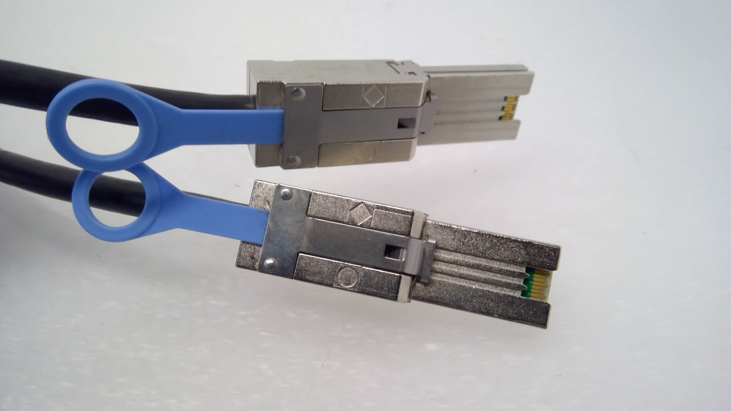 LOT OF 2 DELL CN-0YP20D AMPHENOL Mini SAS SFF-8088 Stacking Cable N2000 N3000