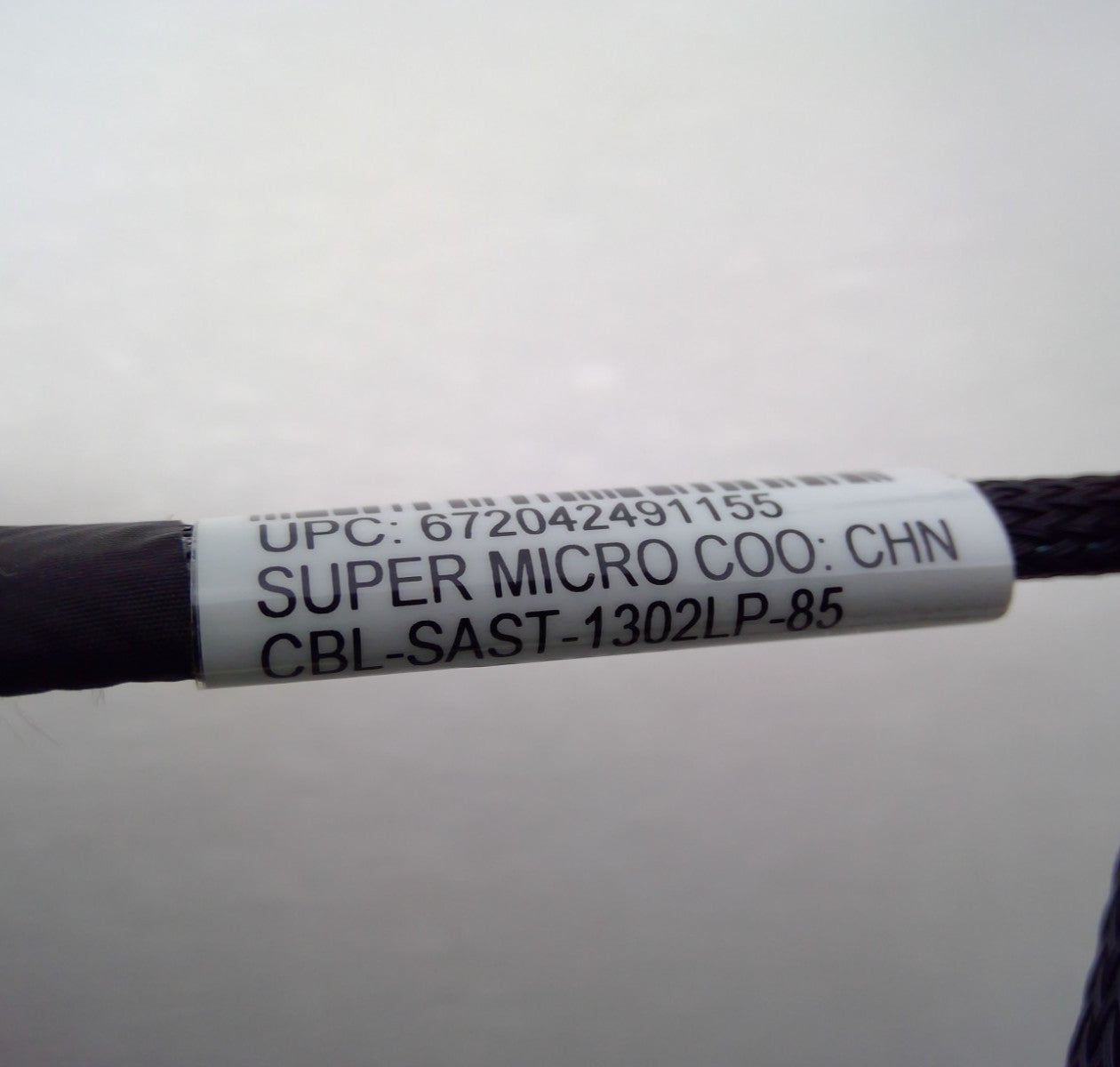 SuperMicro CBL-SAST-1302LP-85 SlimSAS x8 (LP STR to LE pTab) 57cm LNRVS 85OHM Ro