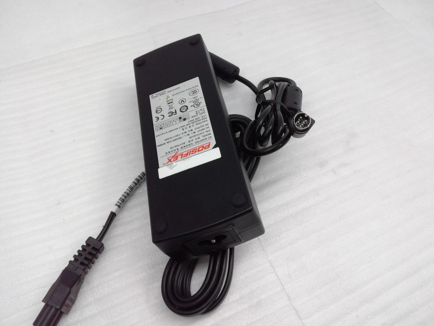 Posiflex EA11703A-120 12V 10.83A 4-pin POS Cash Register Display Power Supply