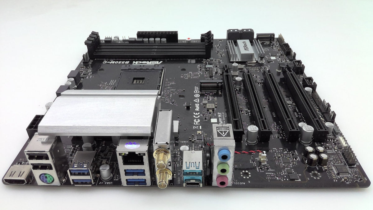 ASRock B550M-C Micro ATX Motherboard AMD Socket AM4 DDR4*Read*
