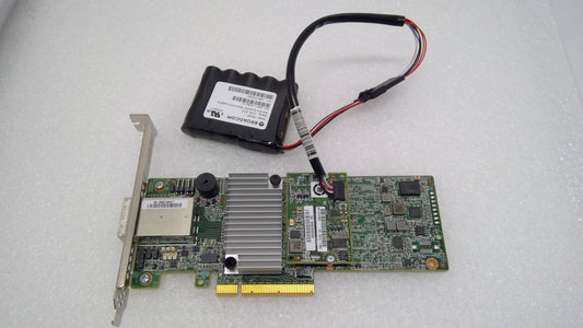 LSI LSICVM02 MegaRAID 9380-8e 8-Port 12G PCIe External Card +CacheVault SFF-8644