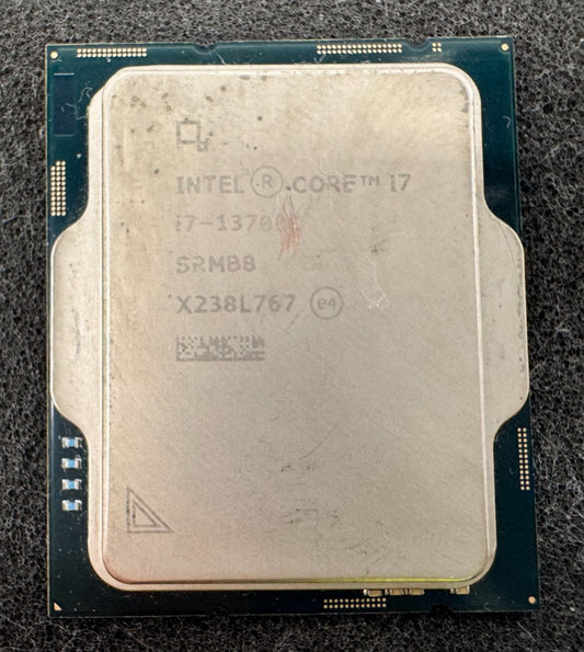 Intel Core i7-13700K SRMB8 3.4GHz 16-Core Process (AS IS FOR PARTS, NOT WORKING)