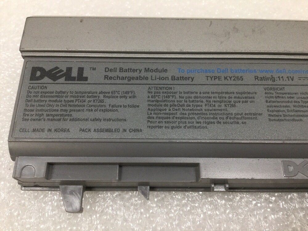 OEM Dell 4M529 KY265 U5209 Battery for Dell Latitude E6400 E6410 E6500 E6510