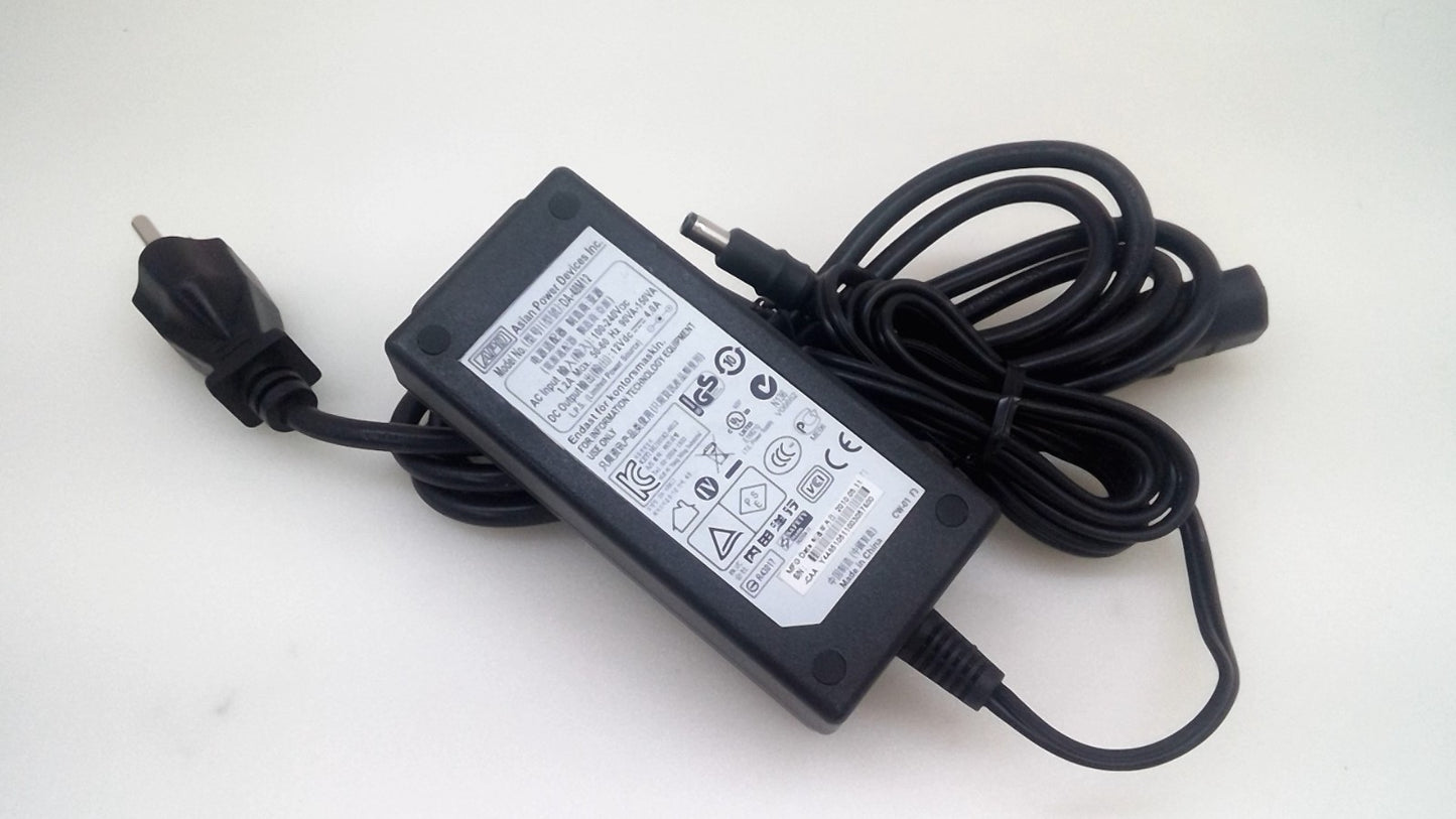 Genuine Asian Power Devices DA-48M12 AC Adapter 12V 4A 5.*2.5mm