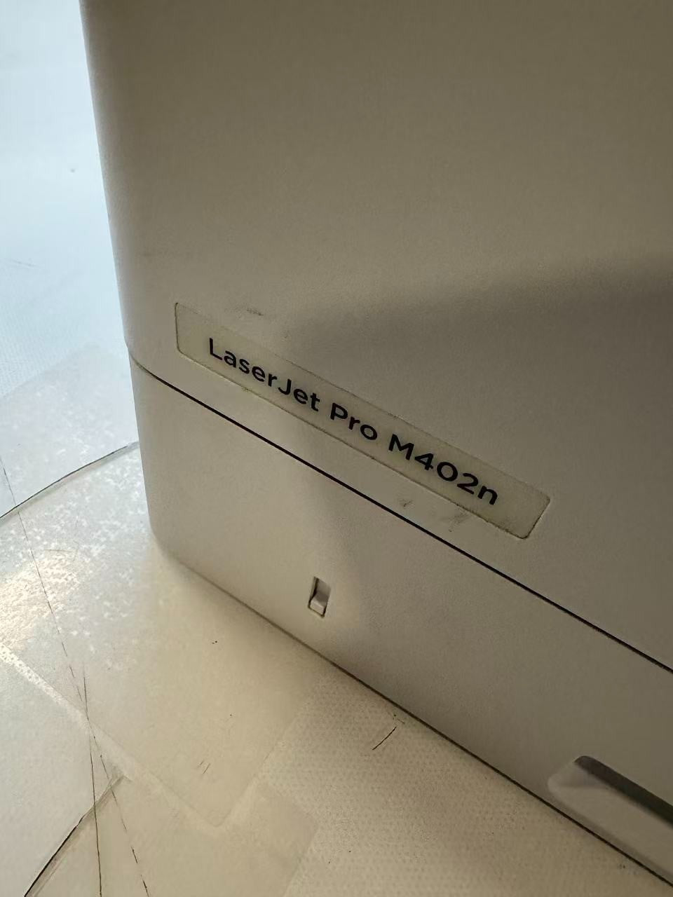 HP LaserJet Pro M402n Laser Printer Page Count 11,598 w/ Power & USB