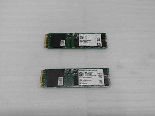Lot of 2 Intel SSDSCKJB240G7R Dell 919J9 240GB SATA SSD M.2 2280 6Gbps