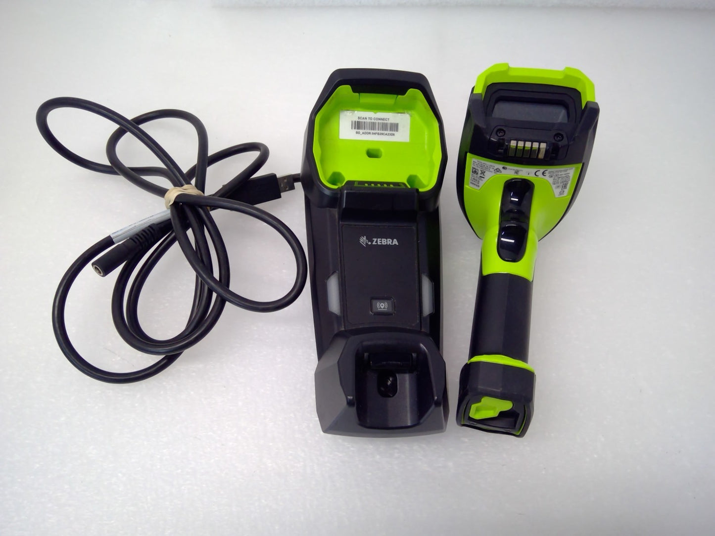 Zebra Li3678 Cordless Barcode Scanner with STB3678 Charging Base