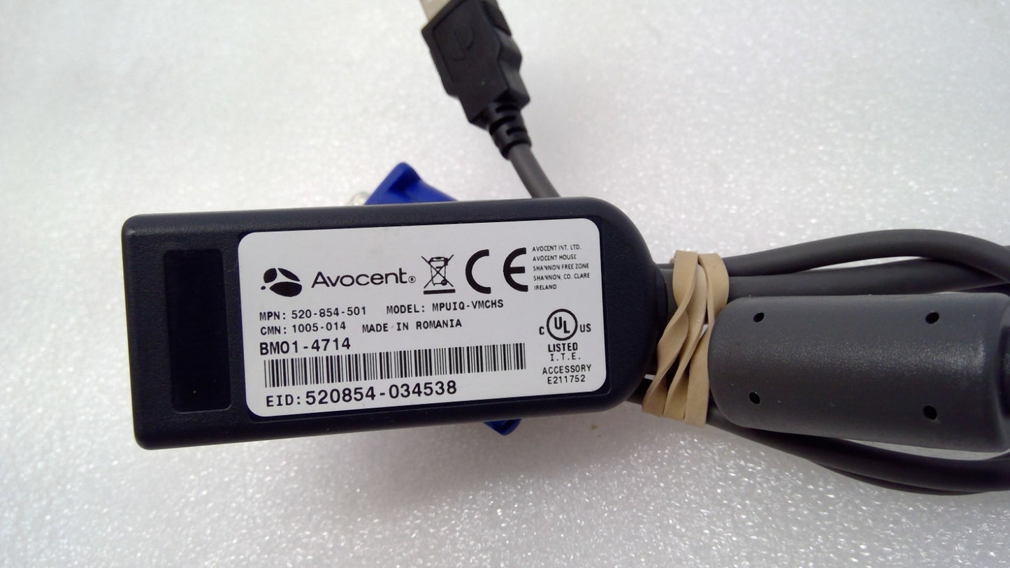 Avocent MPUIQ-VMCHS MergePoint Unity Server Interface Module 520-854-501