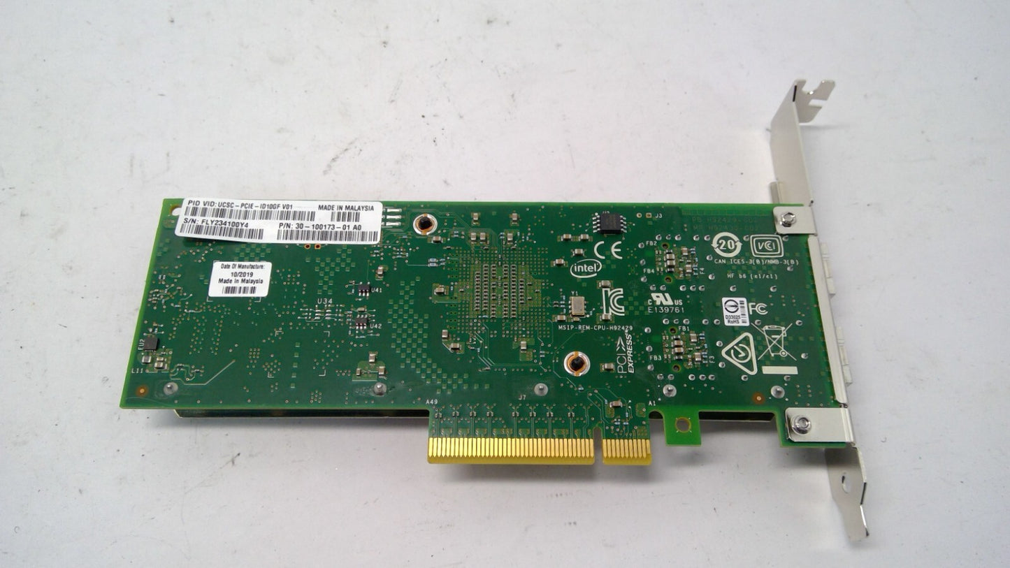 Cisco X710-DA2 Dual Port 10GbE - High Profile Network Adapter Card 30-100173-01