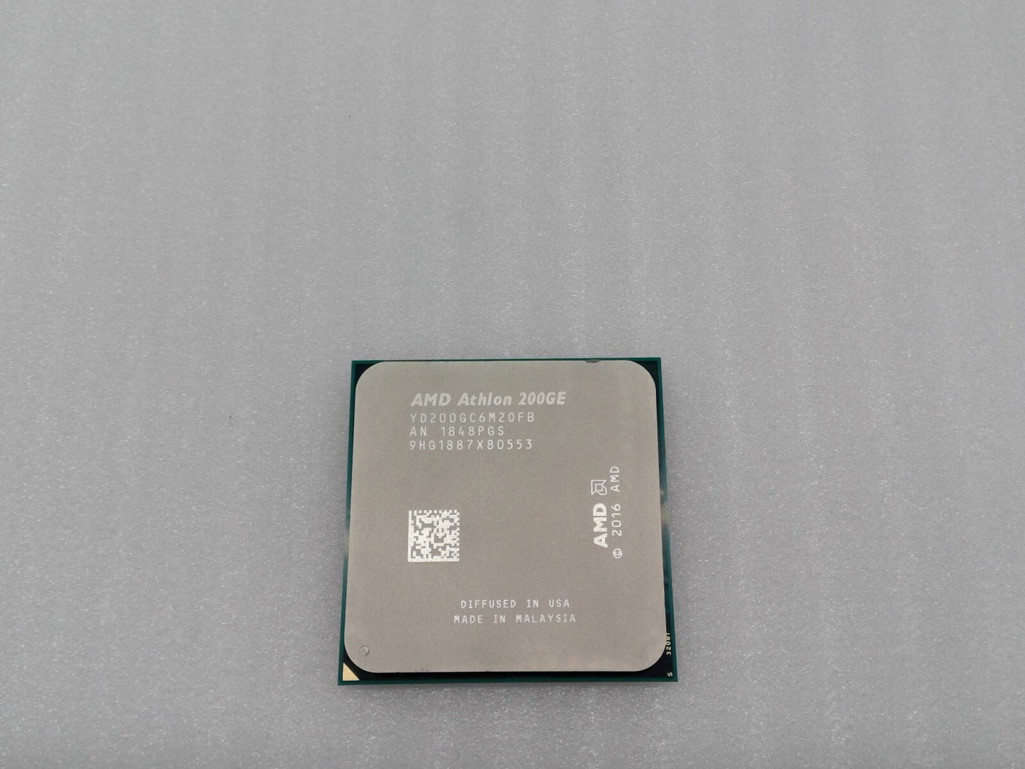AMD Athlon 200GE Desktop Processor  Socket AM4 CPU YD200GC6M20FB