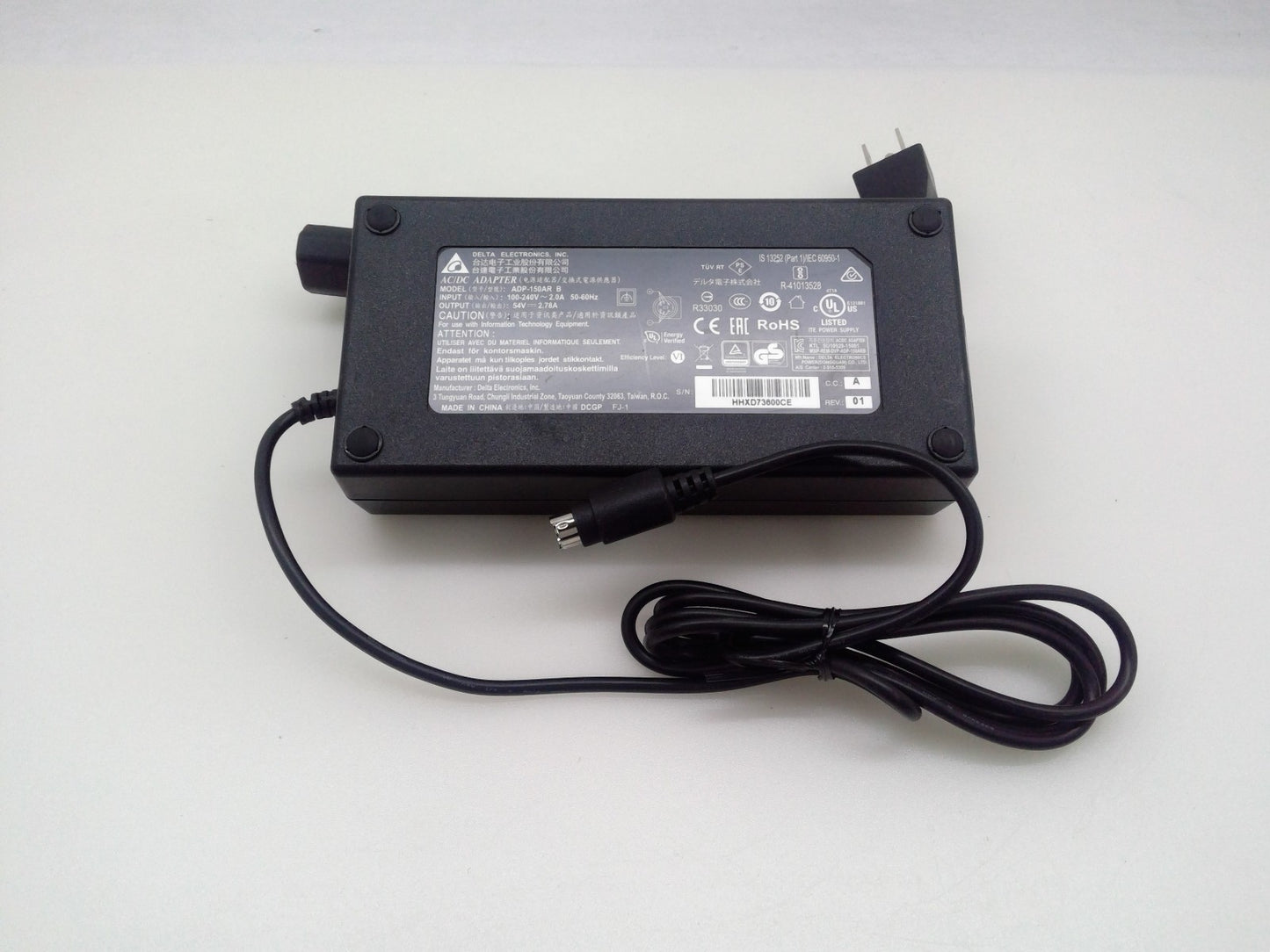 OEM Delta ADP-150AR B Power Supply Mini 6-Pin DIN Connector 54V 2.78A