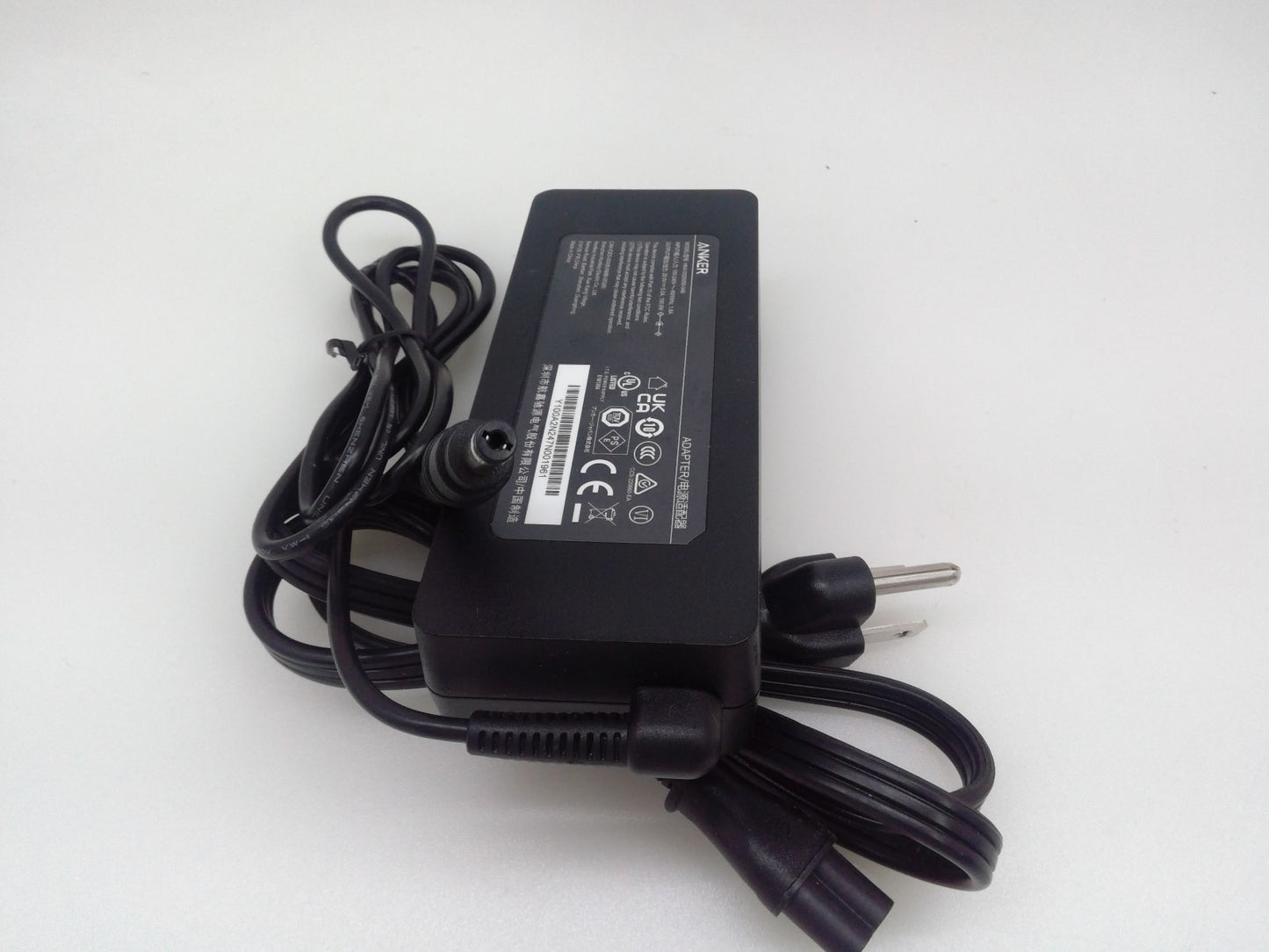 Genuine ANKER HKA10020050-0A6 20V 5A 100W Power Supply Adapter W/ Cord 5.5*2.5mm