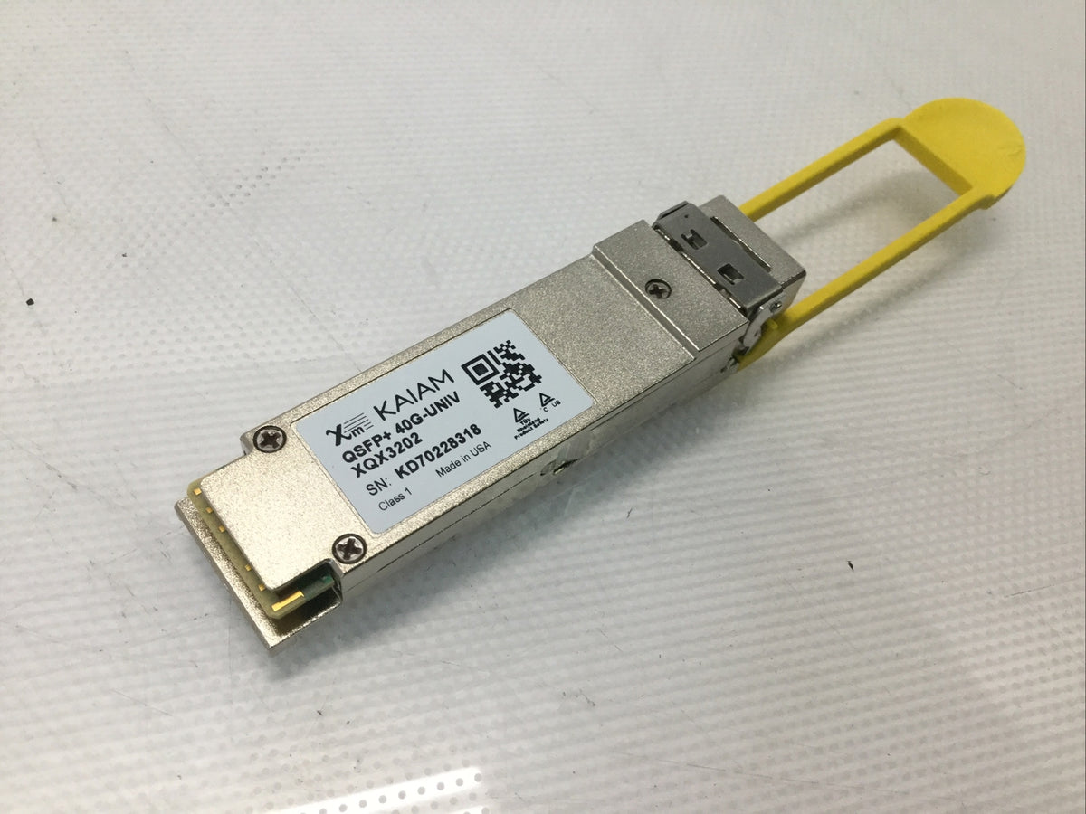 X5 Cisco Compatible 40G QSFP+ KAIAM XQX3202 40GBASE-UNIV Duplex LC MMF SMF Optic