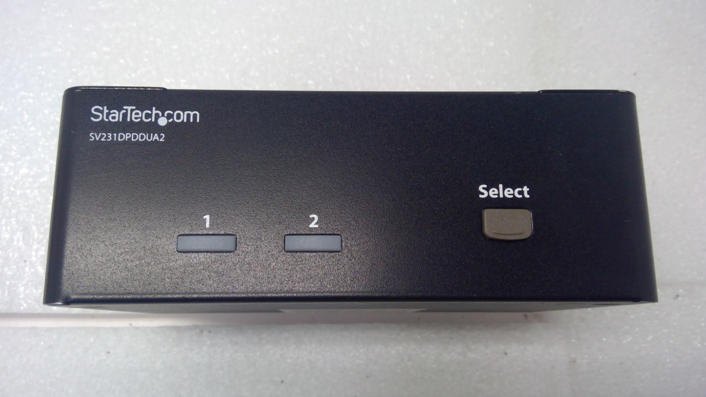 StarTech SV231DPDDUA2 C4E1E7ZG47 2 Port USB DisplayPort