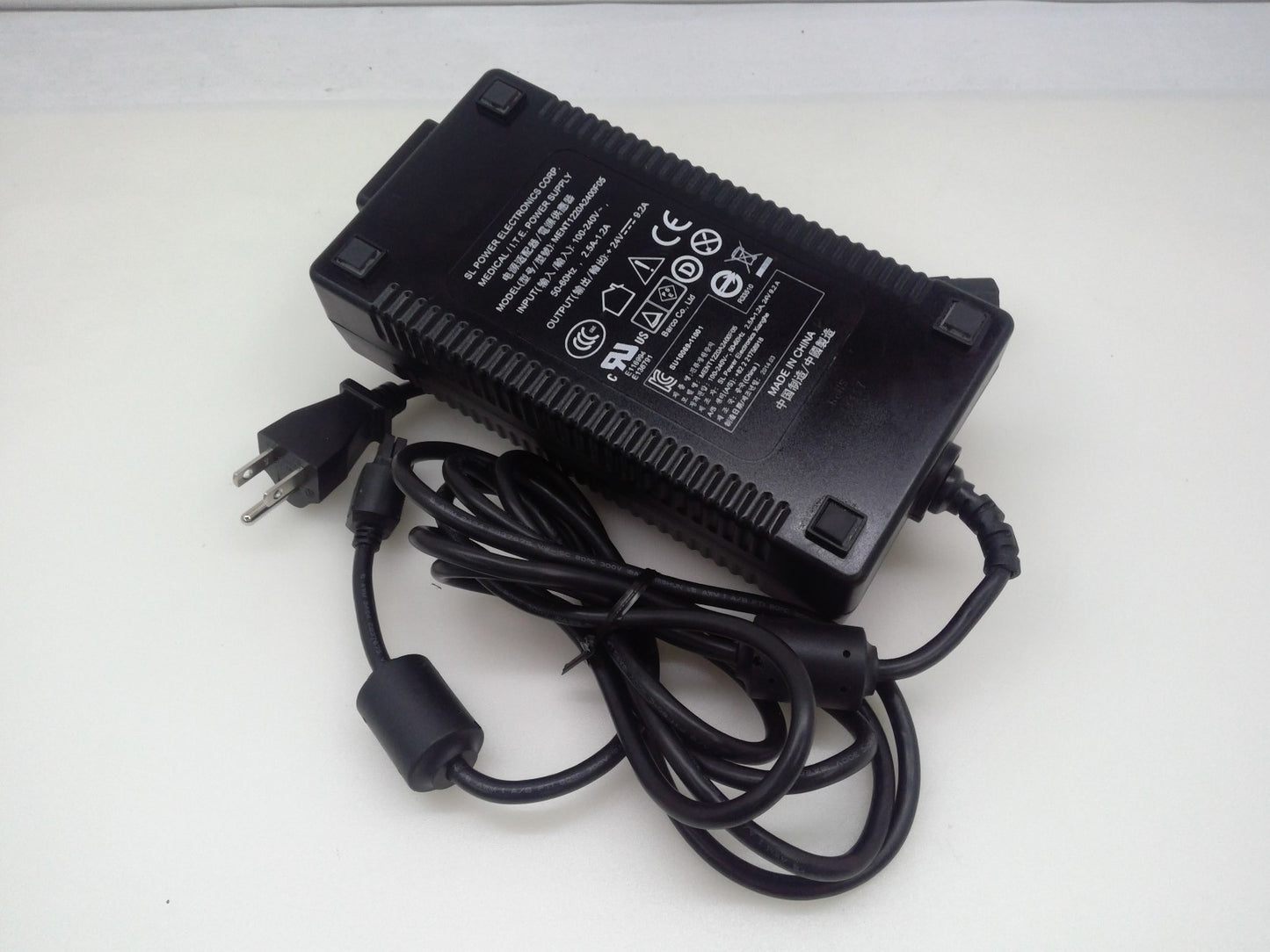 SL Power Electronics MENT1220A2400F05 Medical Power Supply Adapter 24V 6-Pin