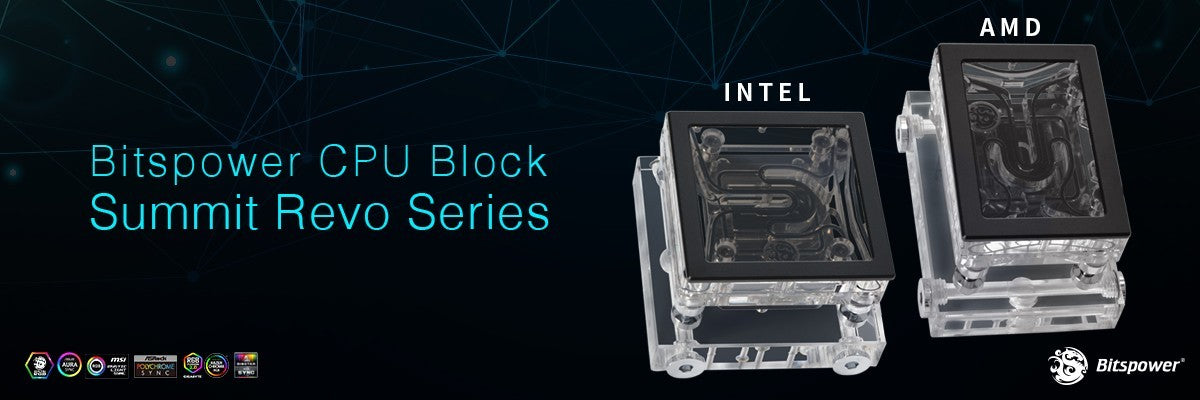 Bitspower CPU Block Summit Revo Intel Edision(12th/13th/14th Gen)BPM-CPURVI