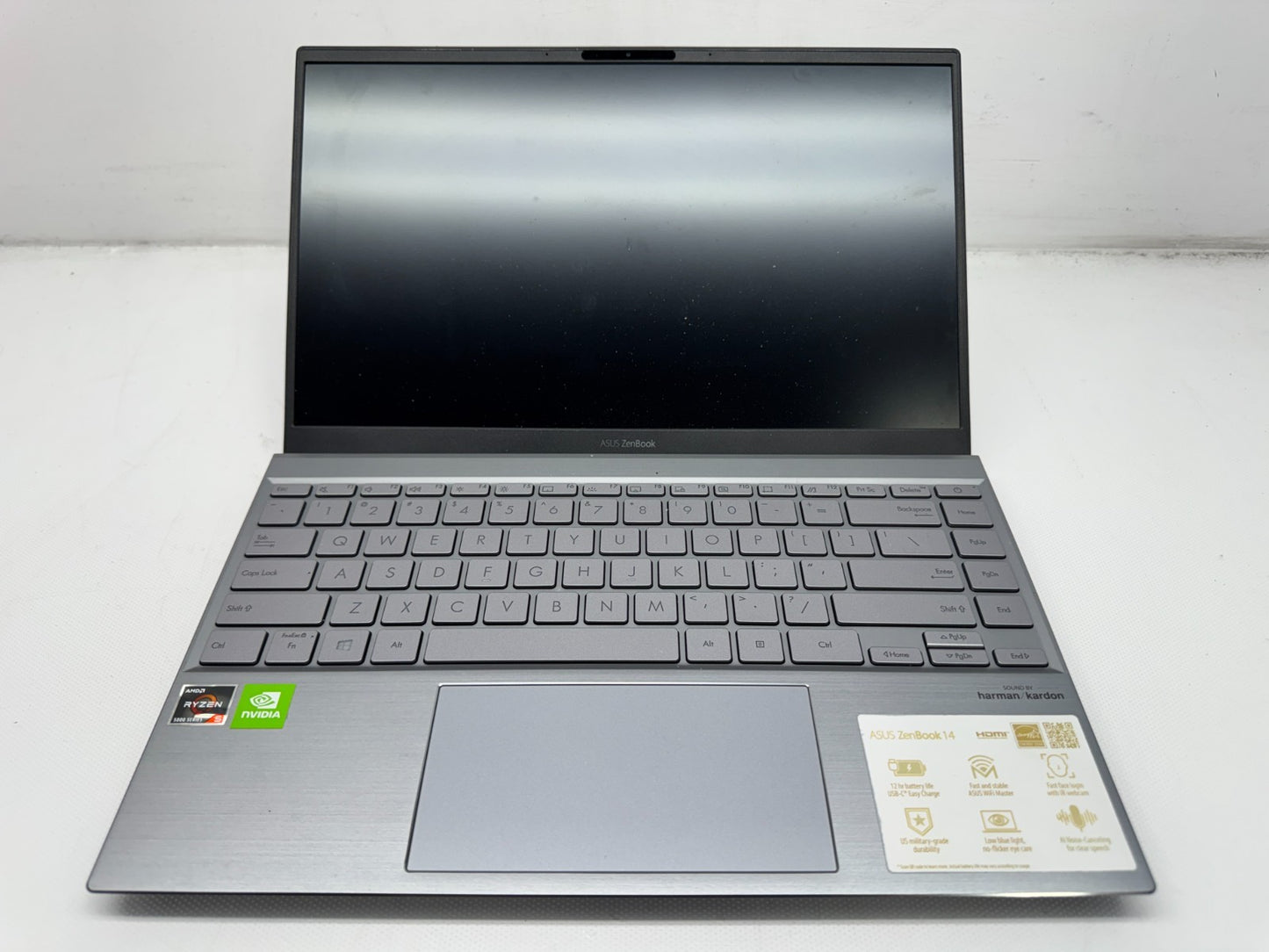 ASUS Zenbook UX425UG Ryzen 5 5500U 8GB RAM 256GB Windows 11 MX450 W/AC *READ*