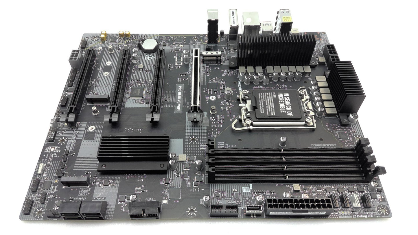 MSI PRO B860-VC WIFI Intel Socket LGA 1851 ATX  DDR5 Motherboard