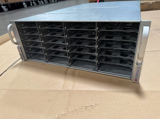 SpuerMicro CSE-847 4U Server 36 BAY 3.5" 2x1000W 32G DDR4 ECC Xeon E5-2660v4