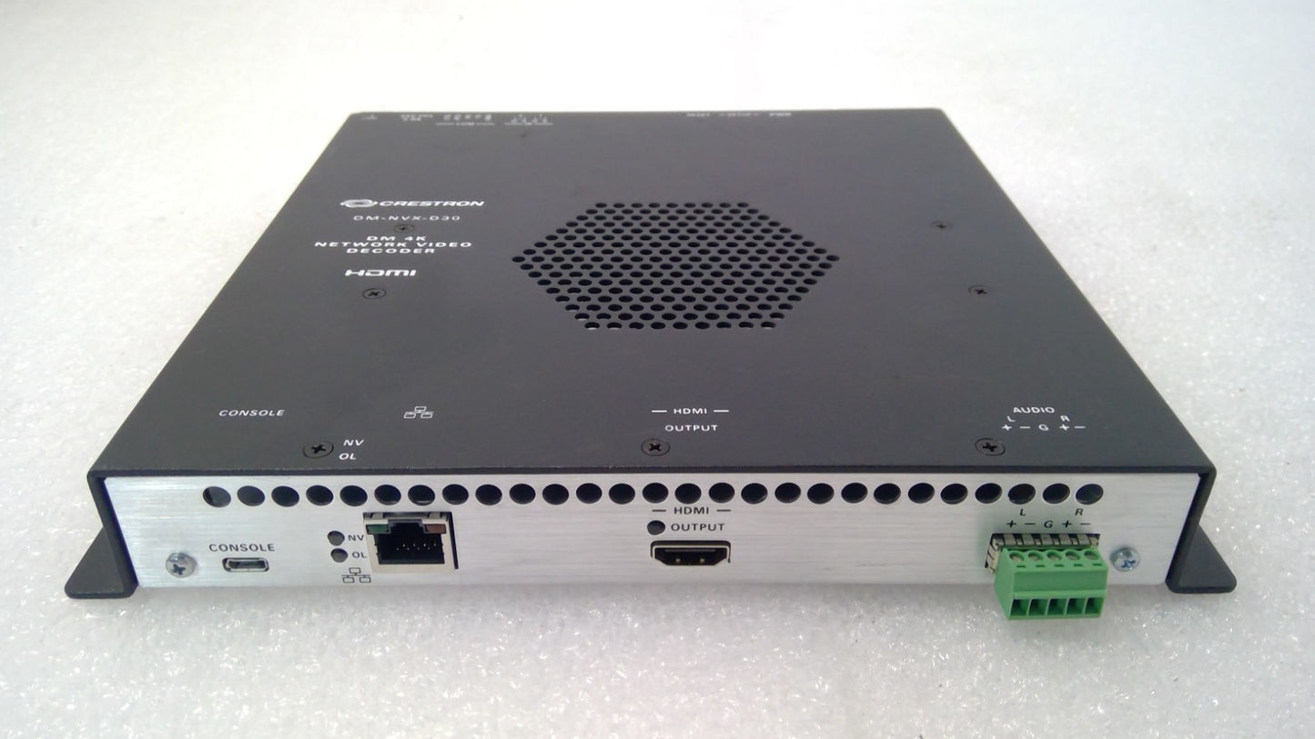 Crestron DM-NVX-D30 HDR Network AV VIDEO Decoder 4K Save HUGE