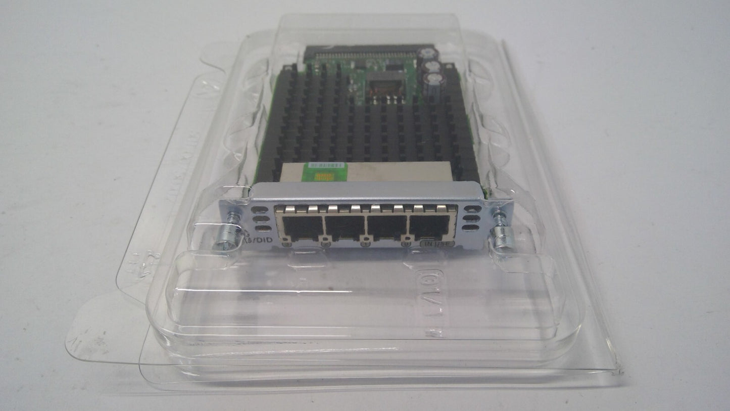 Cisco VIC3-4FXS/DID Quad Port Voice Fax Interface Module 800-33583-01 New